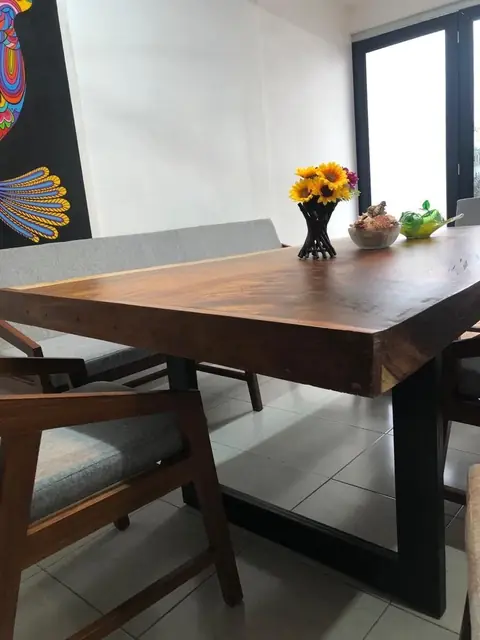 Comedor de parota con banca — foto 4