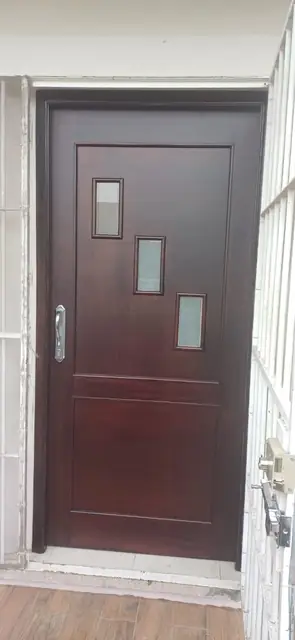Puertas entintadas y de chapa de madera — foto 4